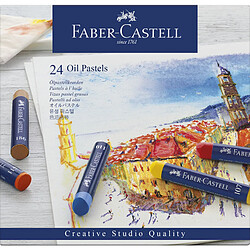 FABER-CASTELL Pastel à l'huile STUDIO QUALITY, étui de 24 ()