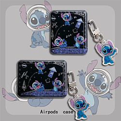 GUPBOO Airpods Coque Housse Étui Protecteur Compatible pour AirPods1/2-Cartoon Space Stitch est mignon