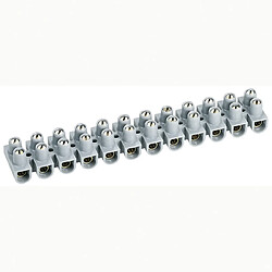 barrette de connexion - 10 mm2 - legrand suprem 960 - gris