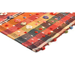 Avis Vidal Tapis de laine 215x164 rouge Jajim