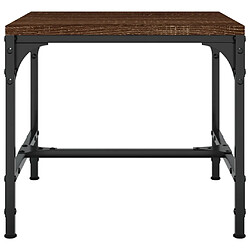 Acheter ComfortXL Table D'appoint Chêne Marron 40x40x35 Cm Bois D'ingénierie