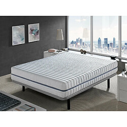 Dormalit Matelas 140X200 POCKET SPRING SENSATION Épaisseur 25 cm – Ressorts ensachés exclusif titane - Antiacarien et Déhoussable