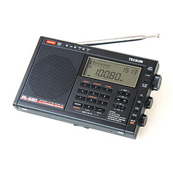 Universal PL 680 Radio stéréo numérique haute performance à bande entière Radio FM AM Radio SW SSB |(Le noir)