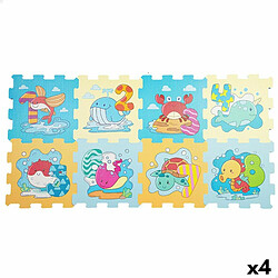 Color Baby Tapis de jeu Colorbaby Marin EVA 8 Pièces (4 Unités)