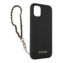 Guess Maroquinerie Coque Guess iPhone 11 cuir saffiano