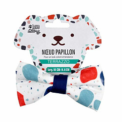 Paris Prix Nœud Papillon pour Collier Terrazzo 10cm Multicolore