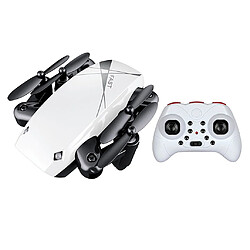 Mini Drone Quadricoptère De Poche Pliable Pour Enfants Débutants Blanc