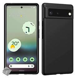 Htdmobiles Coque pour Google Pixel 7 5G - housse etui silicone gel fine + verre trempe - NOIR