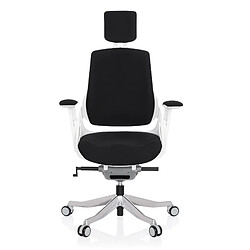 Chaise de bureau / Chaise pivotante SPEKTRE tissu noir hjh OFFICE