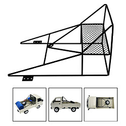 Cadre De Trémie De Remorque En Métal RC Pour Accessoire De Bricolage De Camion De Dérive De Buggy WPL D12 Noir pas cher