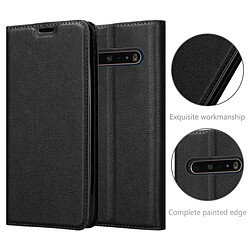 Cadorabo Coque LG V60 ThinQ Etui en Noir pas cher