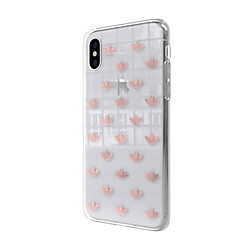 Adidas Coque de Protection pour iPhone X et XS Originals Trefoil Transparent