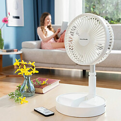 Ventilateur Rechargeable Pliable 3 en 1 Fandle InnovaGoods Ø7,7'' 7200 mAh pas cher