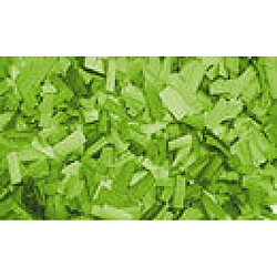 Confettis Rectangle 55 x 17mm Verts Clairs Showtec