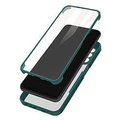 Avizar Coque intégrale Galaxy A13 4G Dos Plexiglas et Avant Polymère Contour vert