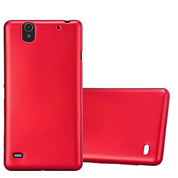 Cadorabo Coque Sony Xperia C4 Etui en Rouge