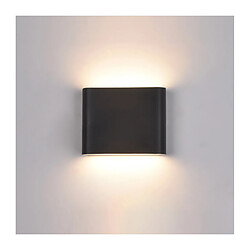 Luminaire Center Applique de jardin moderne Romano Noir