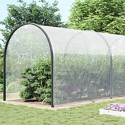 vidaXL Bâche transparente avec œillets 12x12 m polyéthylène