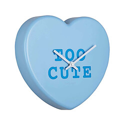 Karlsson Horloge à message Heart Candy bleu clair. Horloge à message Heart Candy bleu clair