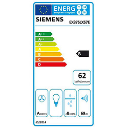 Table de cuisson aspirante induction 80cm 7400w noir - EX875LX57E - SIEMENS