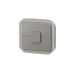 double va et vient - volets roulants - gris - composable - legrand plexo 069538l