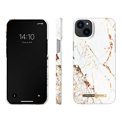 iDeal of Sweden Coque arrière pour iPhone 14 Plus - Carrara doré