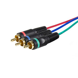 StarTech.com 3ft VGA - RCA 0,9 m VGA (D-Sub) 3 x RCA Noir