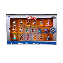 Jada Toys Disney - Pack 18 figurines Diecast Nano Metalfigs Wave 1 4 cm