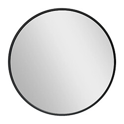 Avis Miroir mural Modugno rond diamètre 60 cm noir [en.casa]