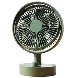 JJBRDZ - Mini Ventilateur Portatif, changement De Vitesse Continu USB Portable, Ventilateur de Bureau Silencieux à Piles Rechargeable, pour Bureau Extérieur A