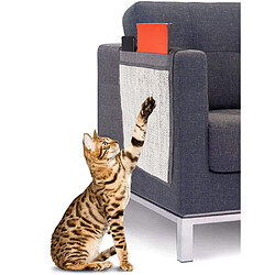 Universal Coussin à griffes pour chat Coussin à manches Chemise Protecteur Jouet à griffes pour chat avec poche de rangement Télécommande Sac Canapé Housse Protecteur