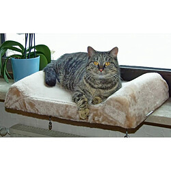 Acheter Kerbl Lit de rebord de fenêtre pour chats Beige 36 x 56 cm 82656