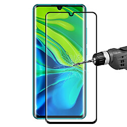 Wewoo Film de verre trempé Pour XIAOMI MI CC9 Pro / MI Note 10 Global 0.26mm 9H anti-déflagrant 3D incurvé à la chaleur incurvée par projection thermique Noir