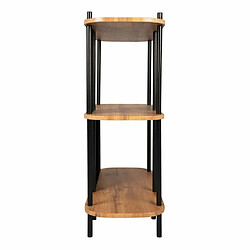 Avis LEITMOTIV Etagère en métal imitation bois Cabinet 80 x 30 x 83.5 cm.