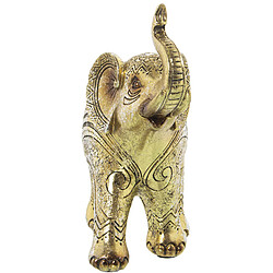 Acheter Figurine Décorative Alexandra House Living Doré Plastique Eléphant 12 x 22 x 22 cm