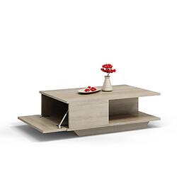 Vivaldi Table Basse Diver Chene Sonoma 90 cm