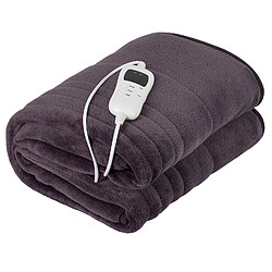 Couverture Électrique Chauffante 7 Niveaux de Température, Minuteur, Lavable, 120, Gris, Camry, CR 7418