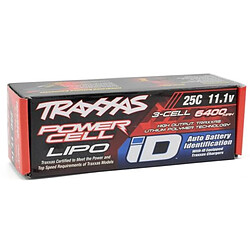 Breizh-Modelisme Accu Lipo ID 11,1V 3S 6400mAh 25C- Traxxas 1/10 TRX2857X