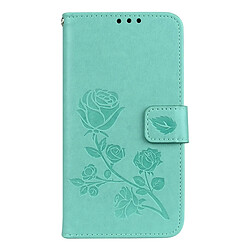 Wewoo Housse Étui vert et rose pour Huawei P9 Lite Mini Gaufré Horizontal Flip Environnementale PU en cuir avec Titulaire & Fentes cartes Portefeuille