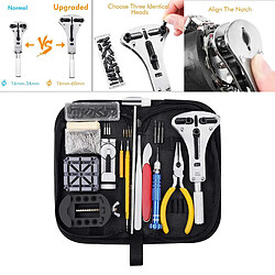 Acheter 168 pièces Réparation de Montre Outil Kit Bracelet Lien Retrait Réglage Kit Retour D'ouvreur de Cas Remover Removal Tool Printemps Pin Bar horloger