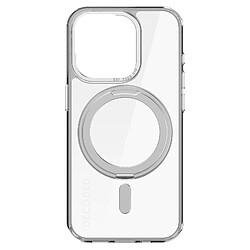 Coque MagSafe pour iPhone 15 Pro Bague Support Loop Stand Decoded Transparent