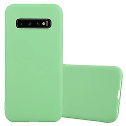 Cadorabo Coque Samsung Galaxy S10 PLUS Etui en Vert