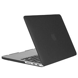 Wewoo Housse Étui noir pour Macbook Pro Retina 15,4 pouces 3 en 1 Coque de protection en plastique dur givré avec clavier de et prise de poussière Port