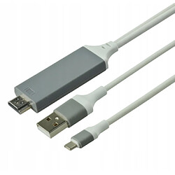 Avis GUPBOO Adaptateur Lightning Câble HDMI FHD USB iPhone iPad,JL88