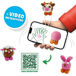 Avis Pâte a modeler FunDo - Animaux de la ferme (3x90gr-1x40gr) - SES CREATIVE - Interactive pour les jeunes enfants.