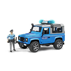 Bruder Land Rover Defender - Véhicule d'intervention de Police