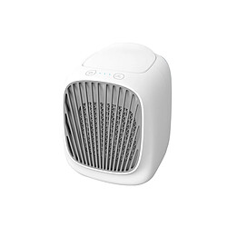 Refroidisseur d'air Portatif de Ventilateur de Refroidissement par Eau d'Espace personnel de Mini Climatiseur d'USB de 3 vitesses 160ml