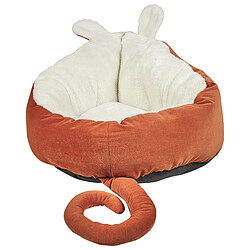 Acheter Beliani Lit pour animal HASSA Velours Orange