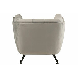 Avis Inside 75 Fauteuil Lounge MARIANAH Gris Clair