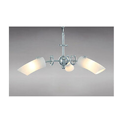 Luminaire Center Suspension Lucia Chrome poli